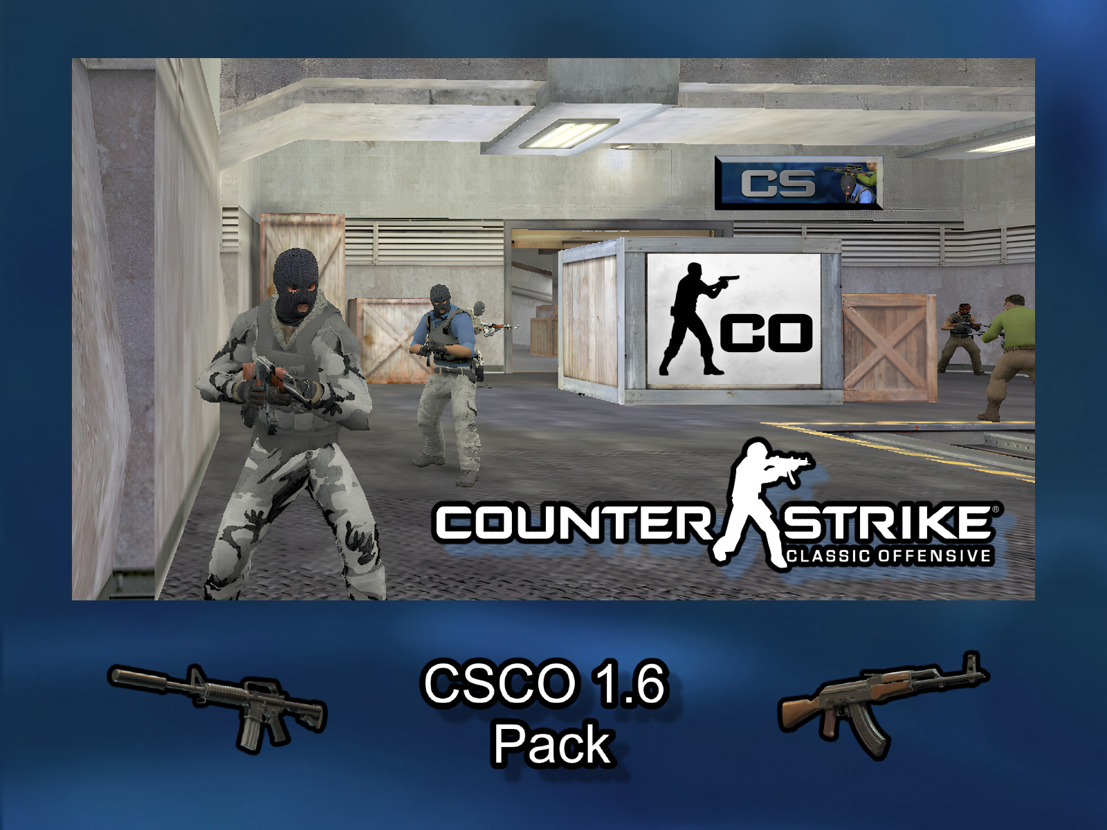 CS 1.6 Classic Offensive player skins